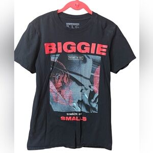 EUC Notorious BIG black and red short sleeved tee